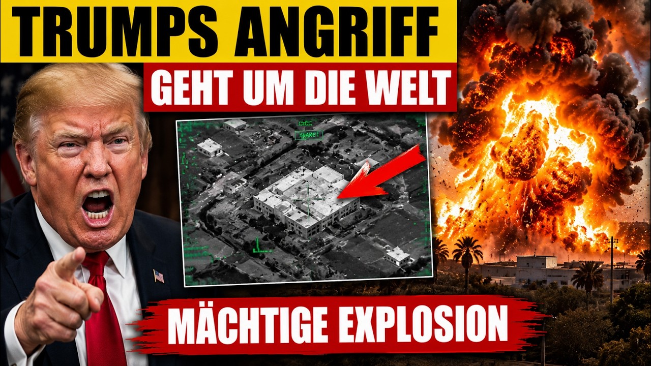 M&Auml;CHTIGER ANGRIFF AUF TRUMPS BEFEHL - VERNICHTENDER ZUG