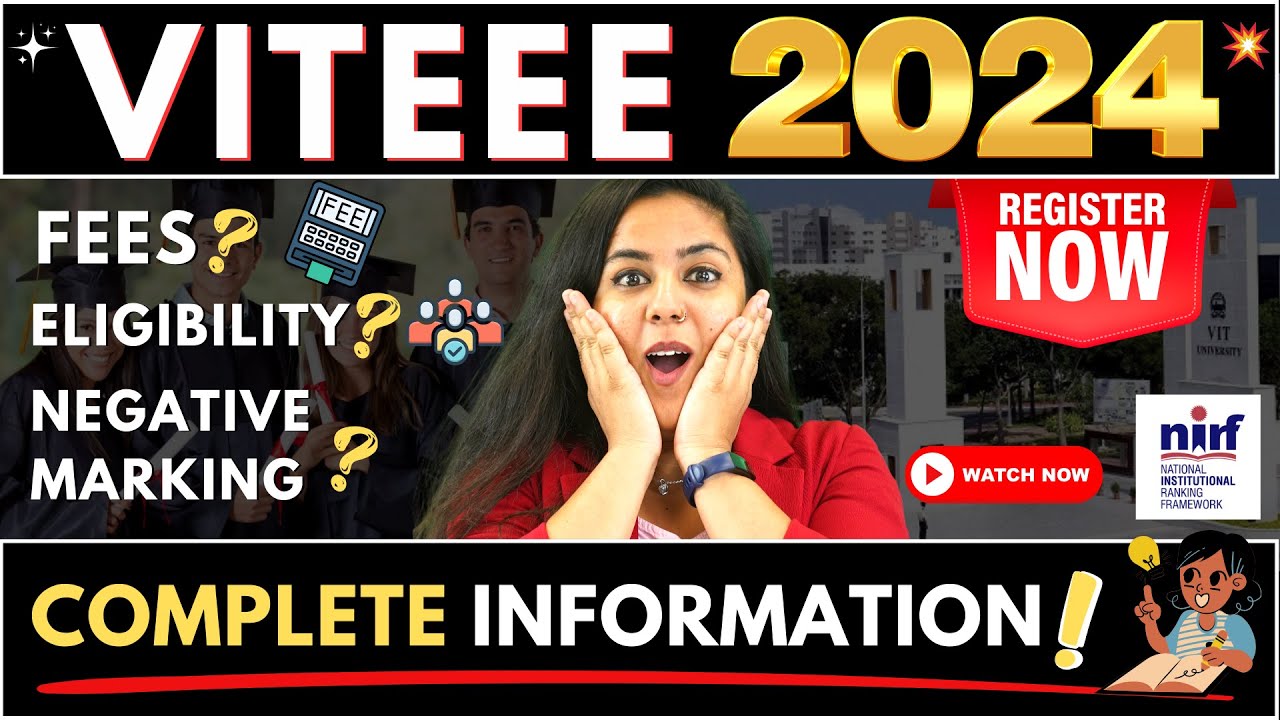 BTech VITEEE 2024 exam date? VIT Engineering Entrance Exam 2024? #BTech2024 #VIT #BtechAdmission #BE