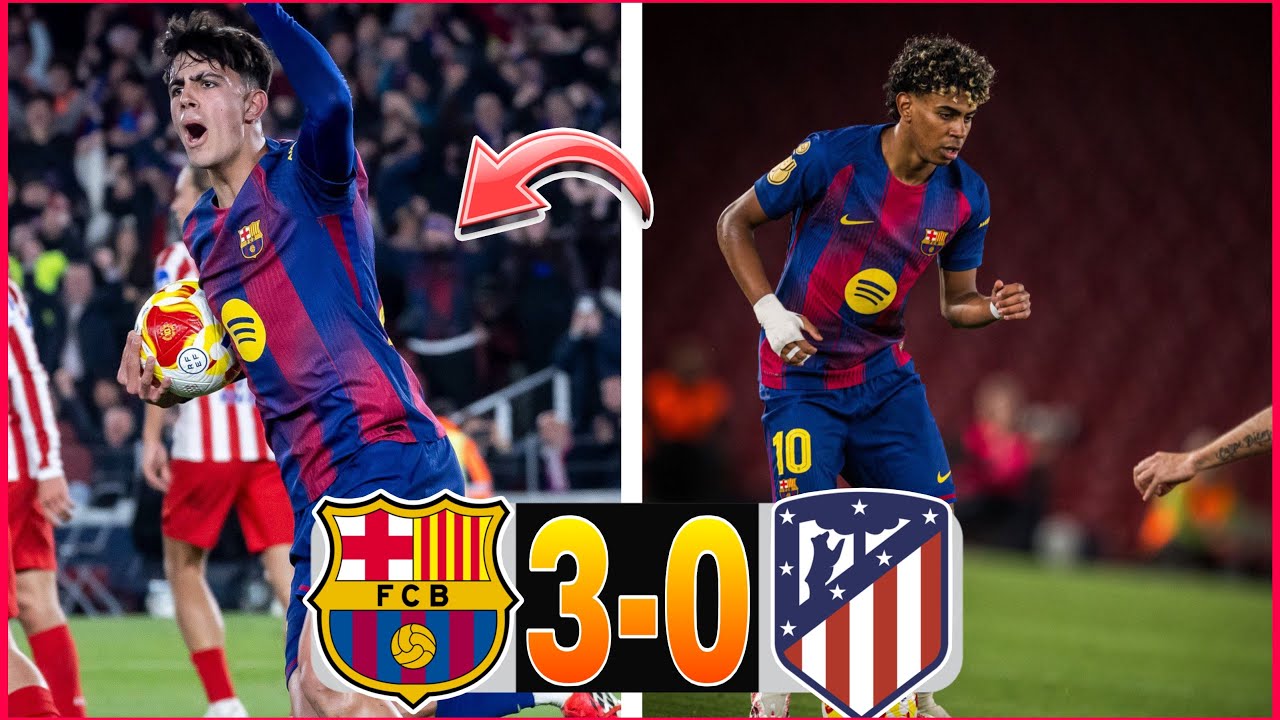 BARÇA 3-0 ATLETICO MADRID - MERCI, BRAVO ET DOMMAGE ! FIERTÉ