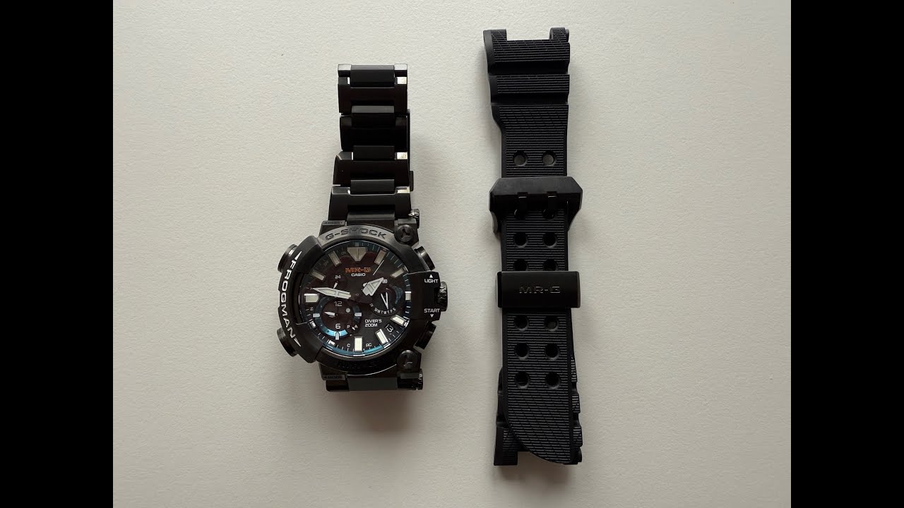 #306 Casio G-Shock Frogman MRG-BF1000R on New MRG-BF1000E Titanium Wheels