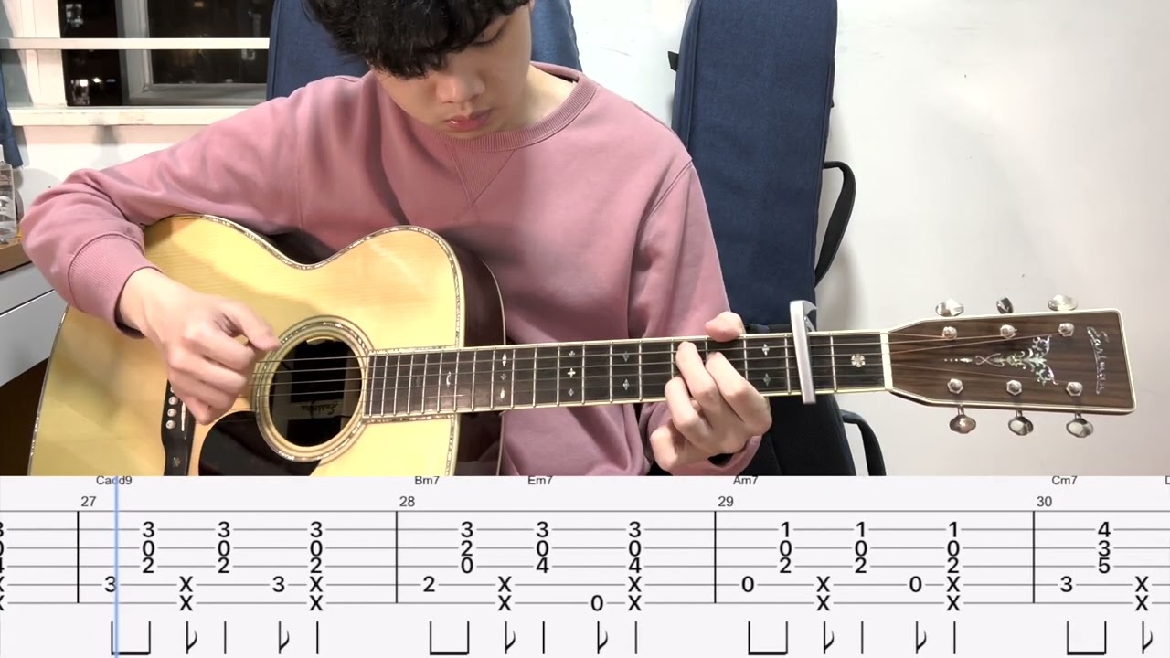MC 張天賦 - 時候不早 Guitar Cover