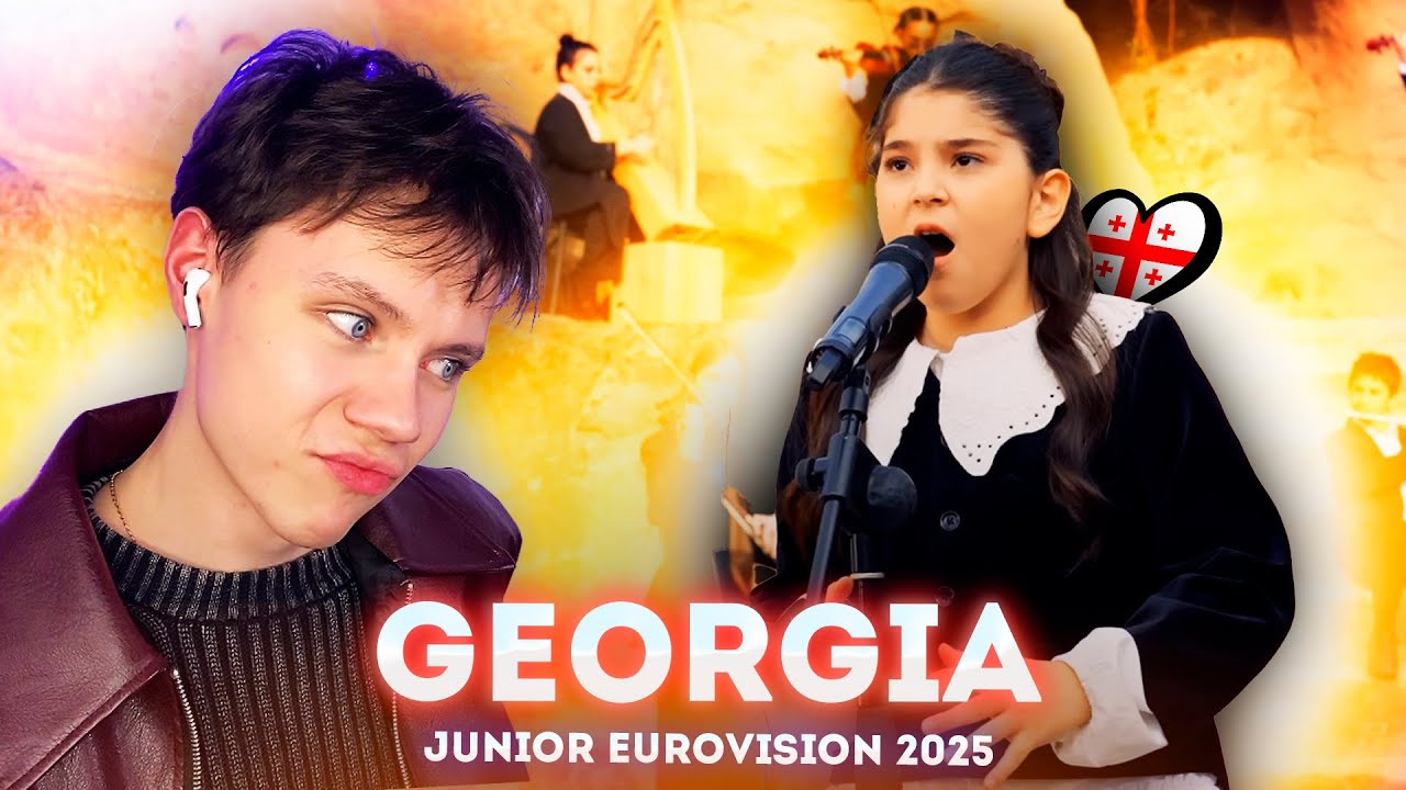 РЕАКЦИЯ: 🇬🇪 ГРУЗИЯ - Anita Abgariani - Junior Eurovision 2025 - Детское Евровидение 2025