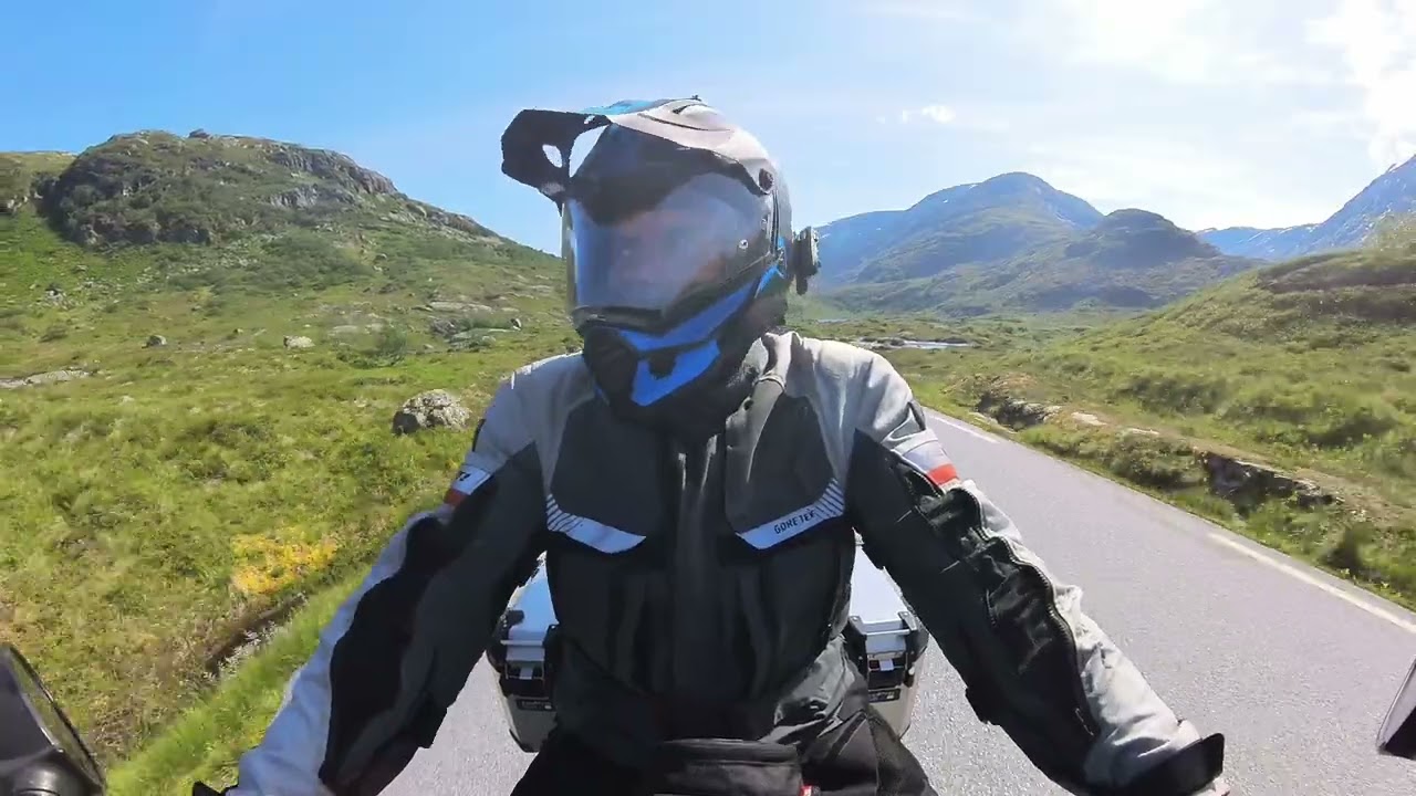 Gauralsfjellet Motorcycle Journey from Gol to Stryn, Norway.