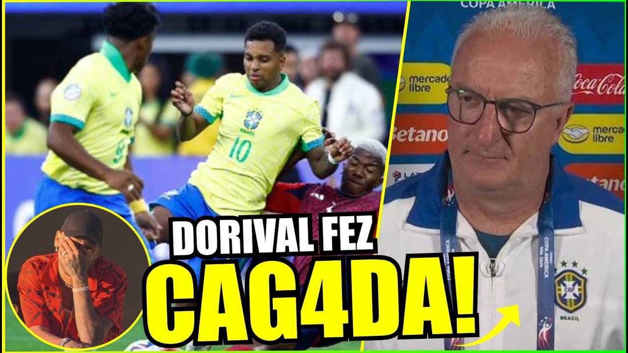 É POR ISSO QUE A SELEÇÃO BRASILEIRA MAIS UMA VEZ DECEPCIONOU A TORCIDA E FEZ VEXAME