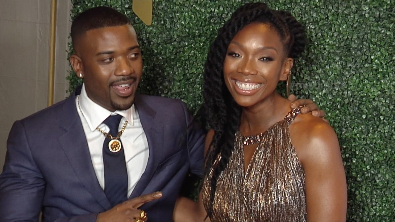 Ray J Sings Happy Birthday to Brandy 2017 Primary Wave Pre-Grammy Event Red Carpet