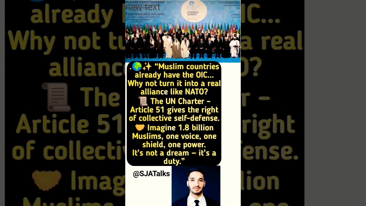 OIC & Muslim Unity Explained | NATO & Article 51 