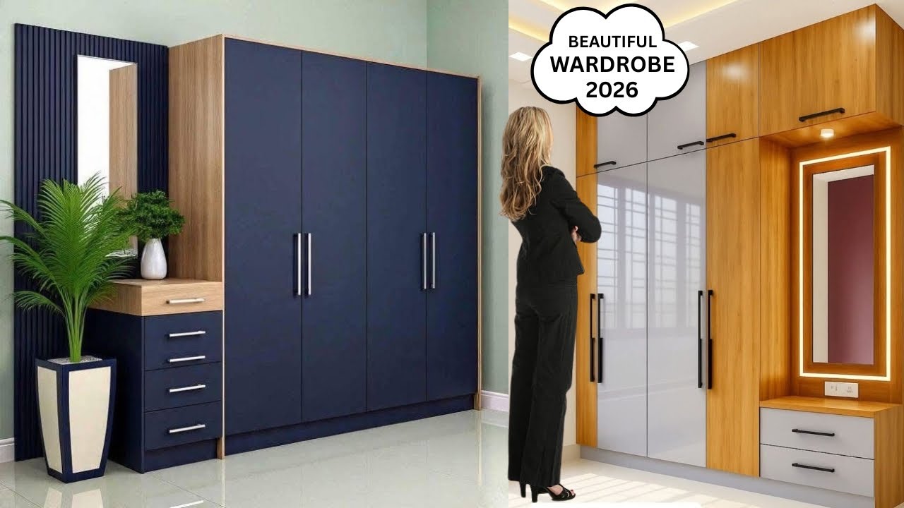 50+ Latest Wardrobe Design Ideas 2026 | Modern Bedroom Almari Designs | Trending Interior Styles