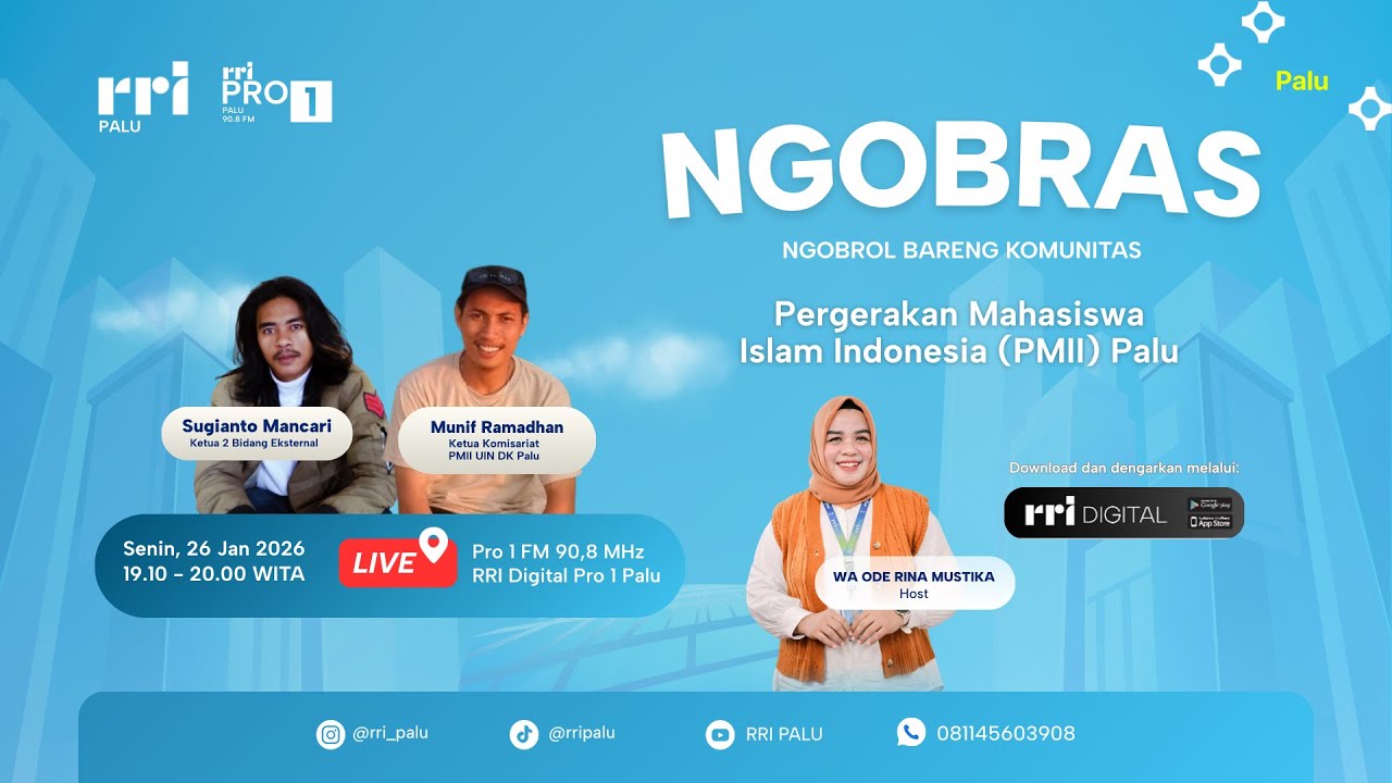 NGOBRAS - PERGERAKAN MAHASISWA  ISLAM INDONESIA  ( PMMI  ) PALU
