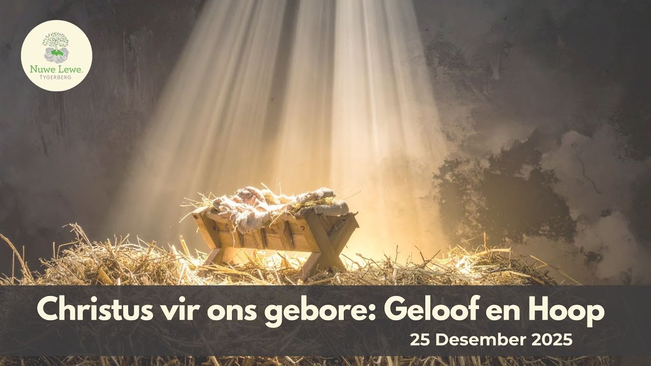 Christus vir ons gebore_ Geloof en Hoop | Hansa Underhay