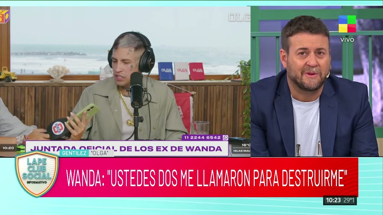 WANDA NARA, MAXI LÓPEZ Y L-GANTE: CONFESIONES Y ANÉCDOTAS EN EL STREAMING
