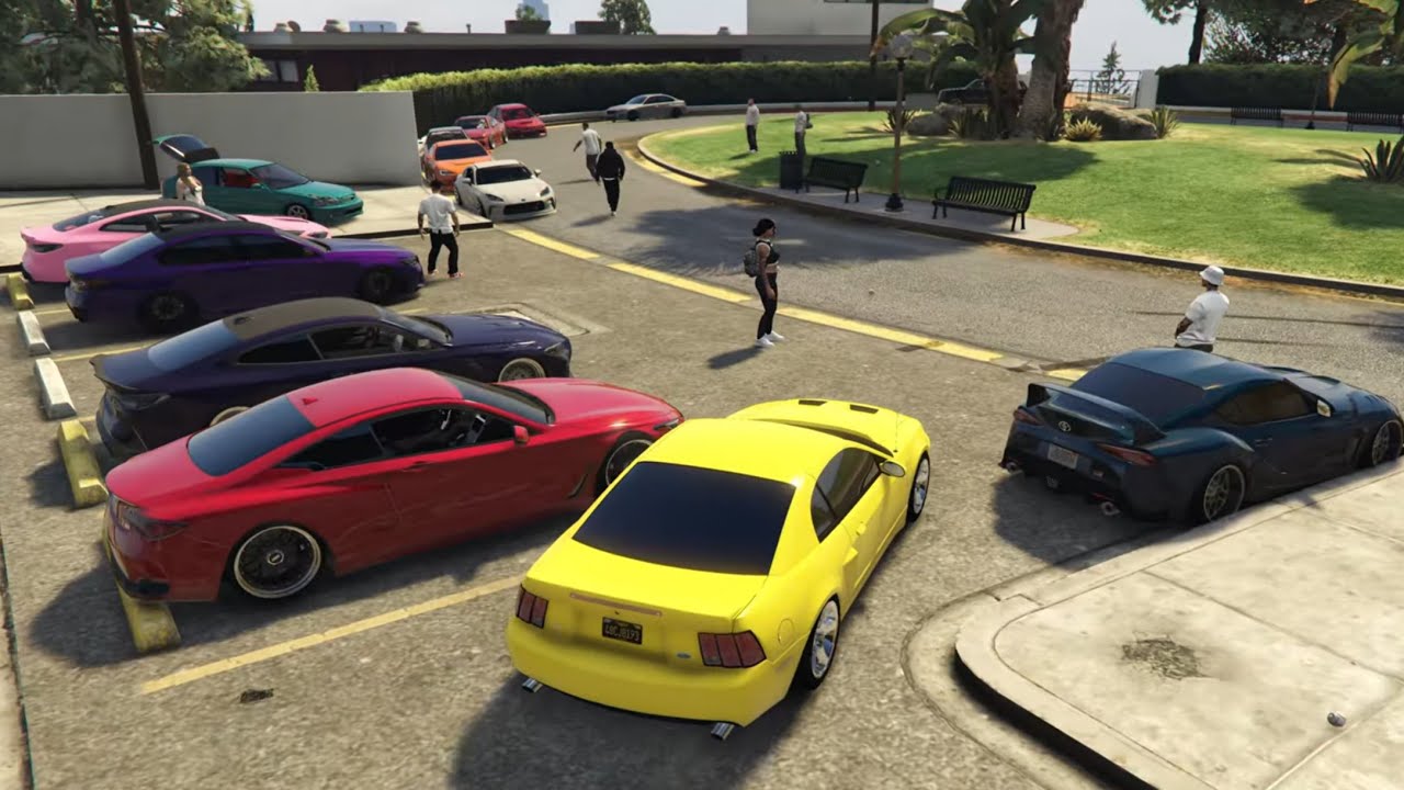 Pop Up Car Meet Cruise & Chill On The Speed Labs FiveM Server!