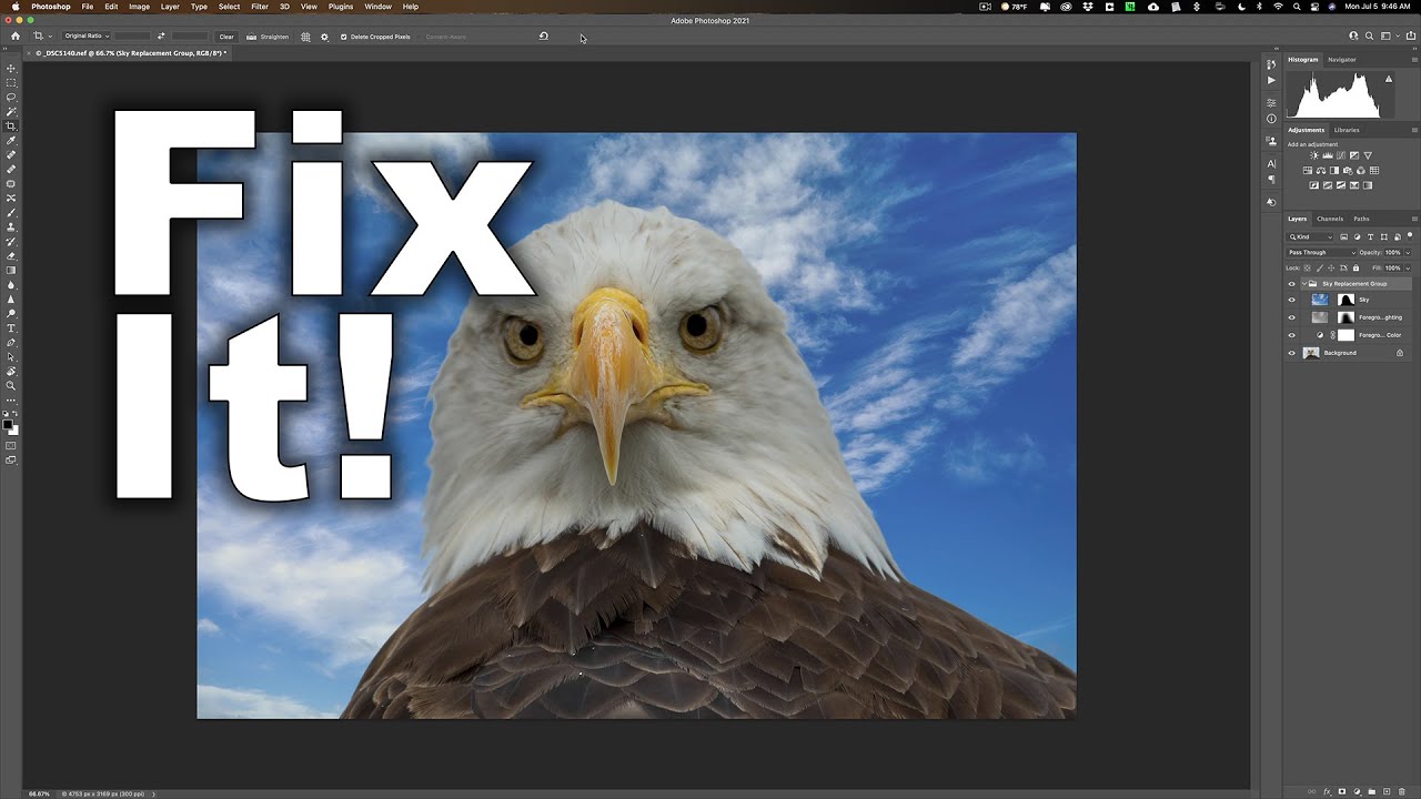 When Photoshop Sky Replacements go Awry