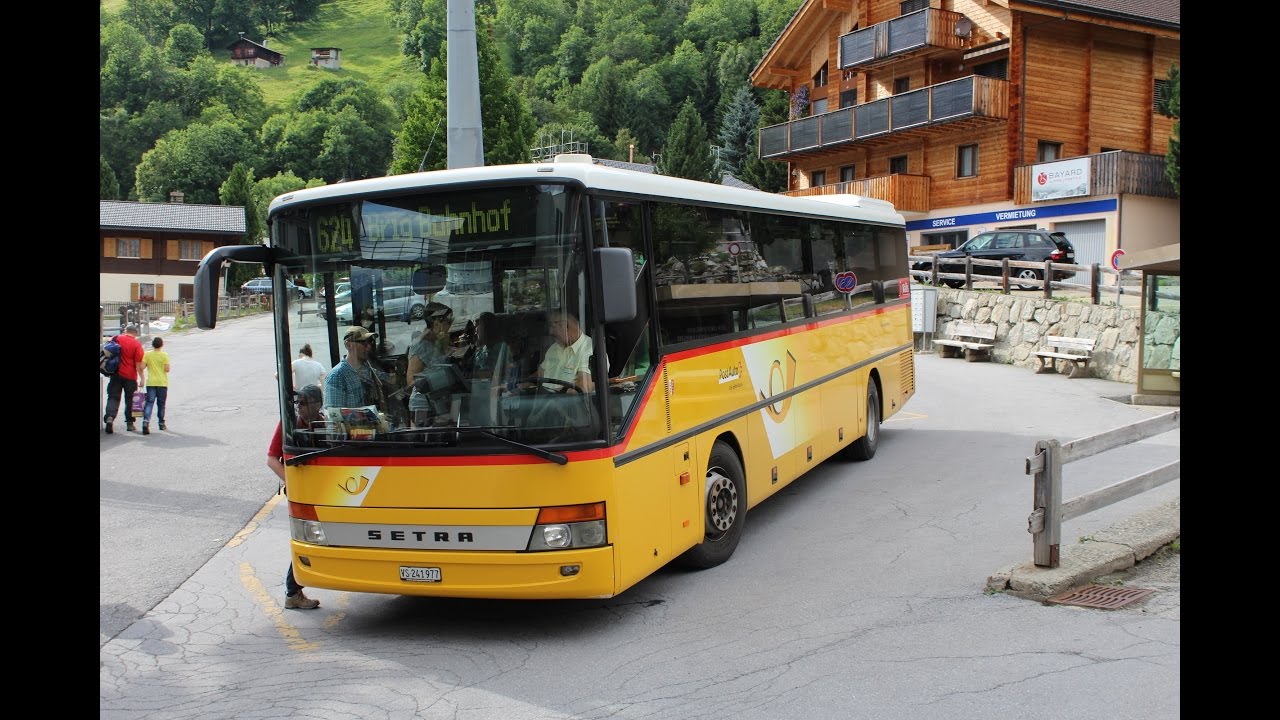 Postauto Linie 624 Blatten (Belalp) - Brig