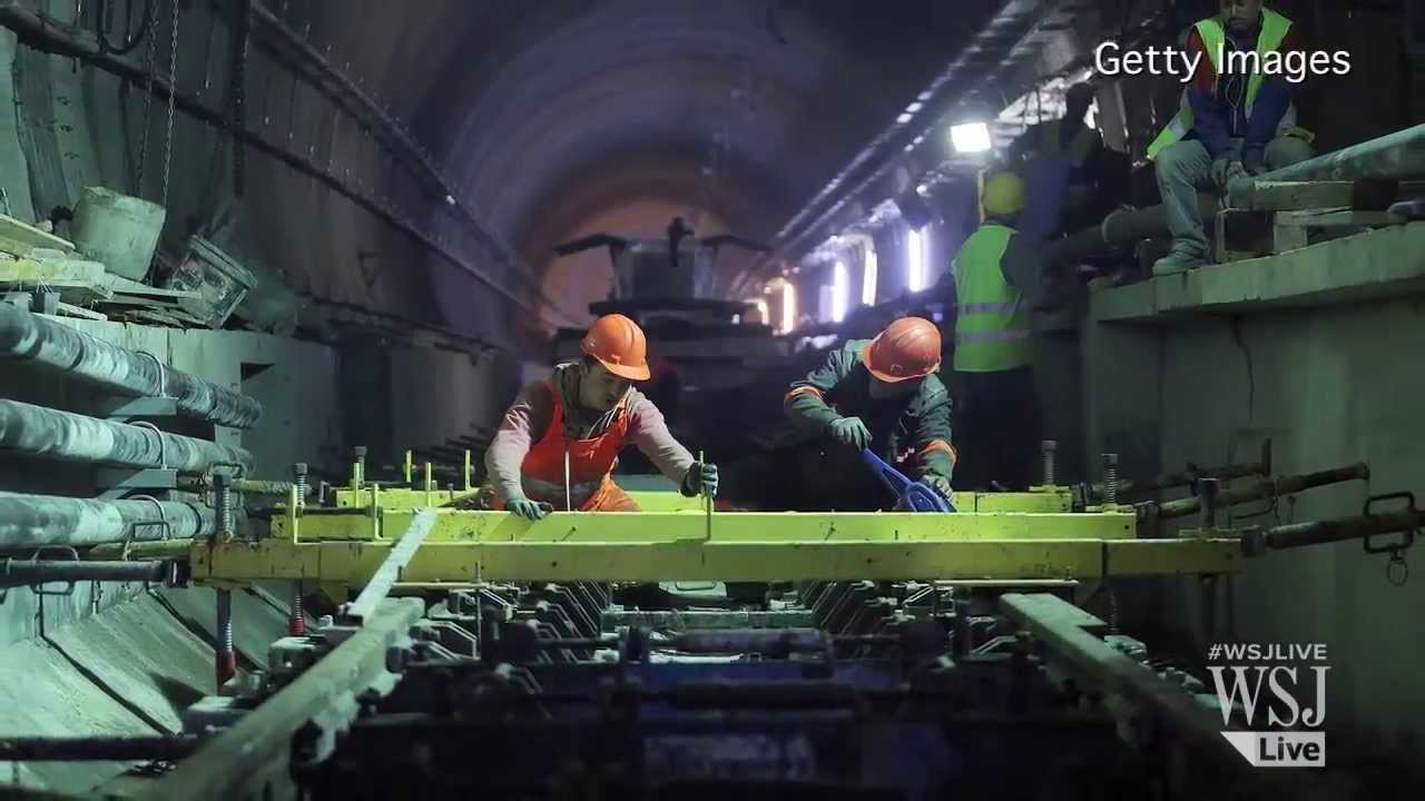 Asia and Europe Linked By Istanbul Tunnel