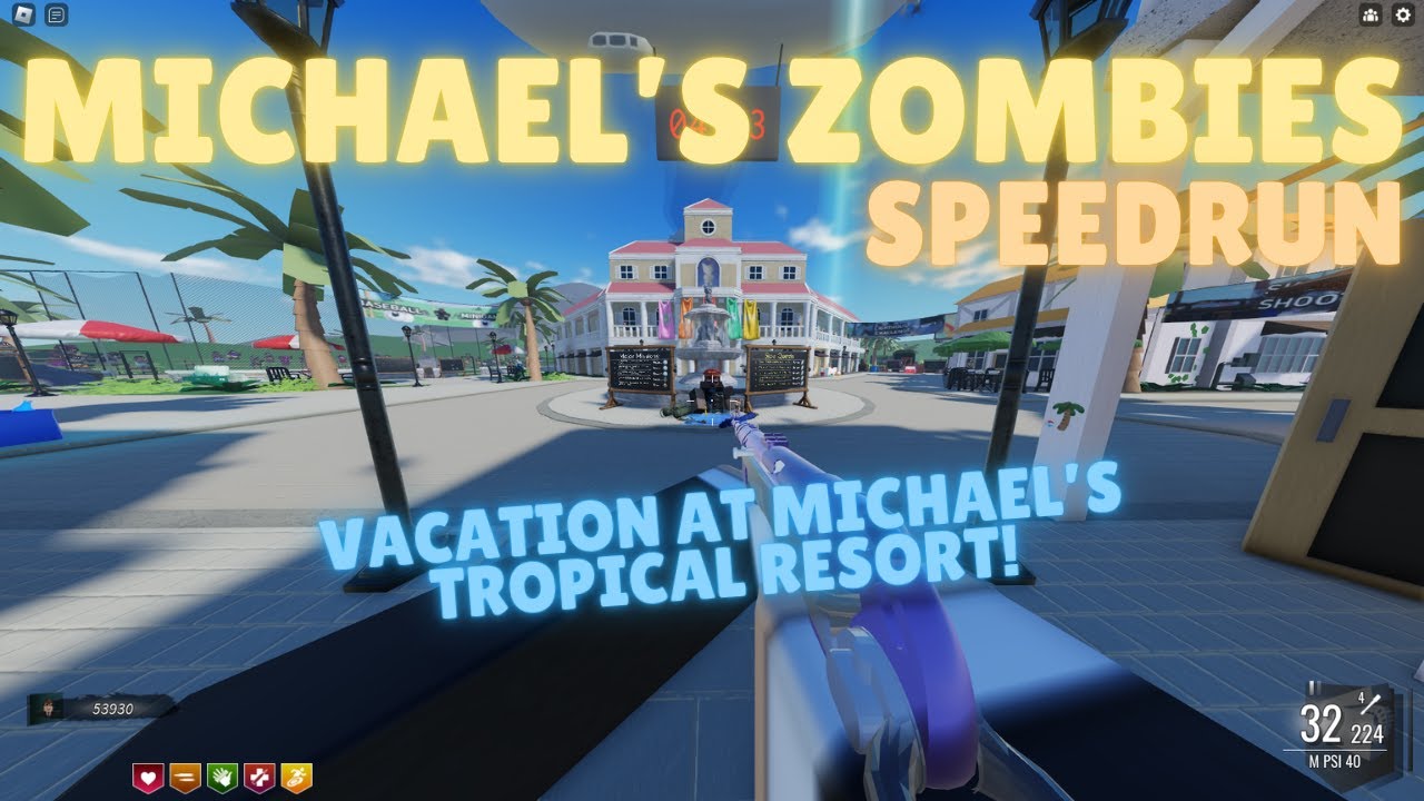 VACATION TIME!! | Michael's Zombies: Tropical Resort Major Missions/Shards Speedrun (Solo 6:42.88)
