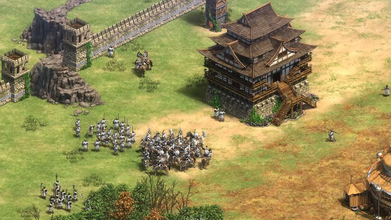 8 Players Multiplayer Gameplay - Age of Empires 2 Definitive Edition