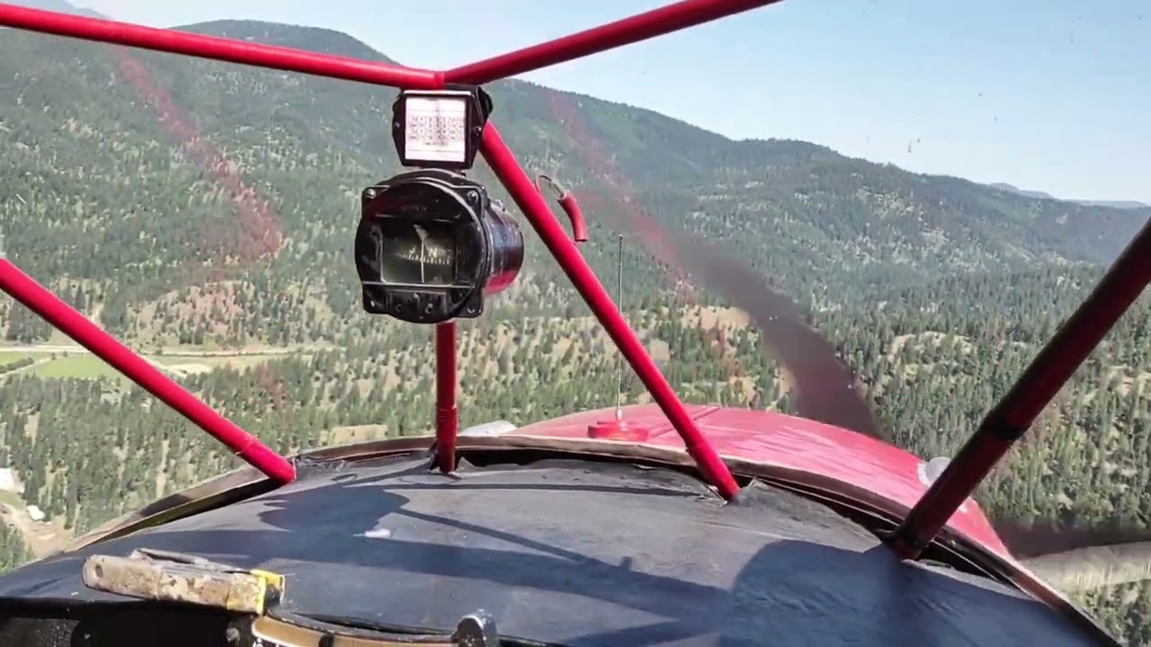 1946 Taylorcraft BC-12D at Fernan Lake