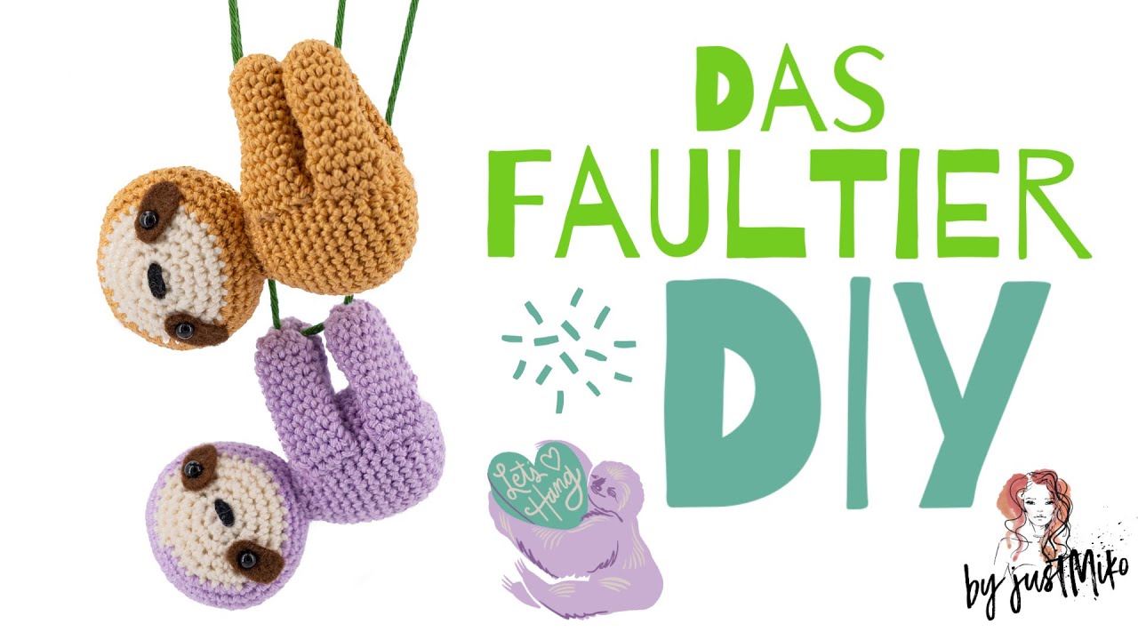 Faultier häkeln *Do it Yourself* Amigurumi by justMiko