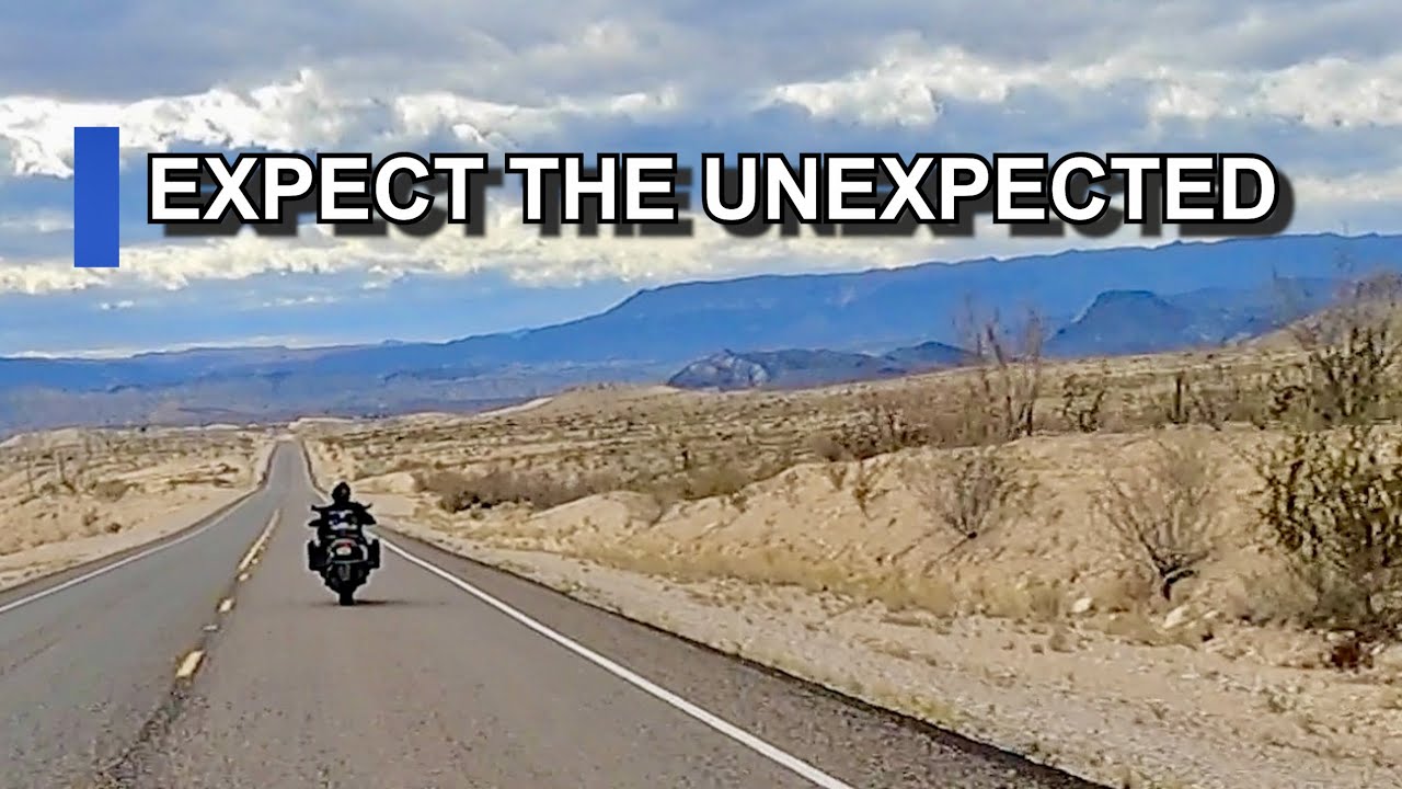 EXPECT THE UNEXPECTED | BIG BEND MOTORCYCLE RIDING  #MotorcycleTravel