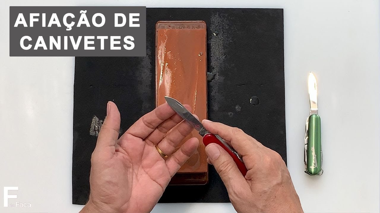 Como afiar canivete?