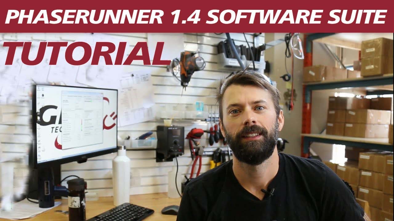 Программное обеспечение Phaserunner V1.4, загрузка параметров по умолчанию и базовый обзор