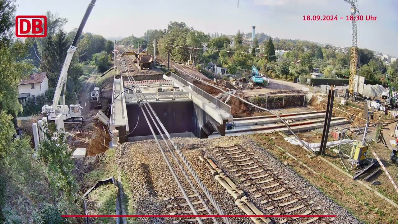 1 Jahr Eisenbahnbrücke Meißen: Mini-Dokumentation zum Neubau am Steinweg