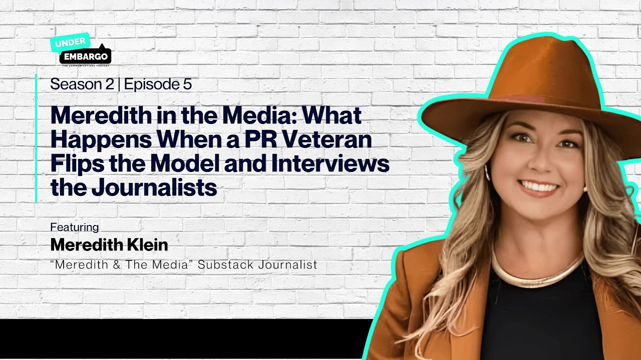 Meredith in the Media: What Happens When a PR Veteran Flips the Model and Interviews the Journalists