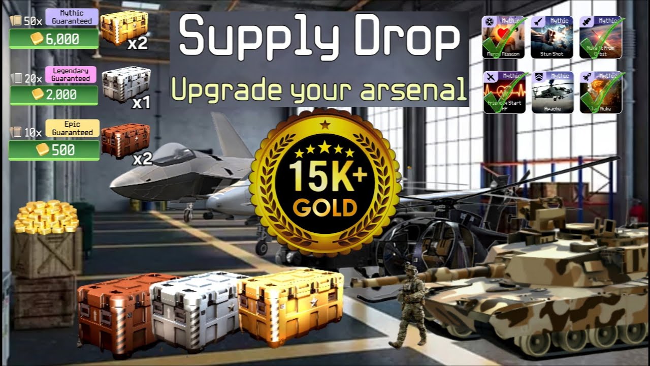 War Drone: 3D Shooting Game Buffs and Arsenal Upgrade Part 2 #wardrone #wardronegameplay