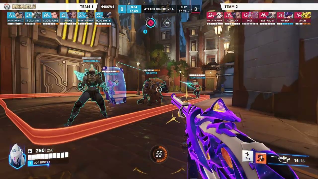 When its kings row so you already know the game is gonna... by DOP3BOYYY — Overwatch 2 Replay 44GQW4