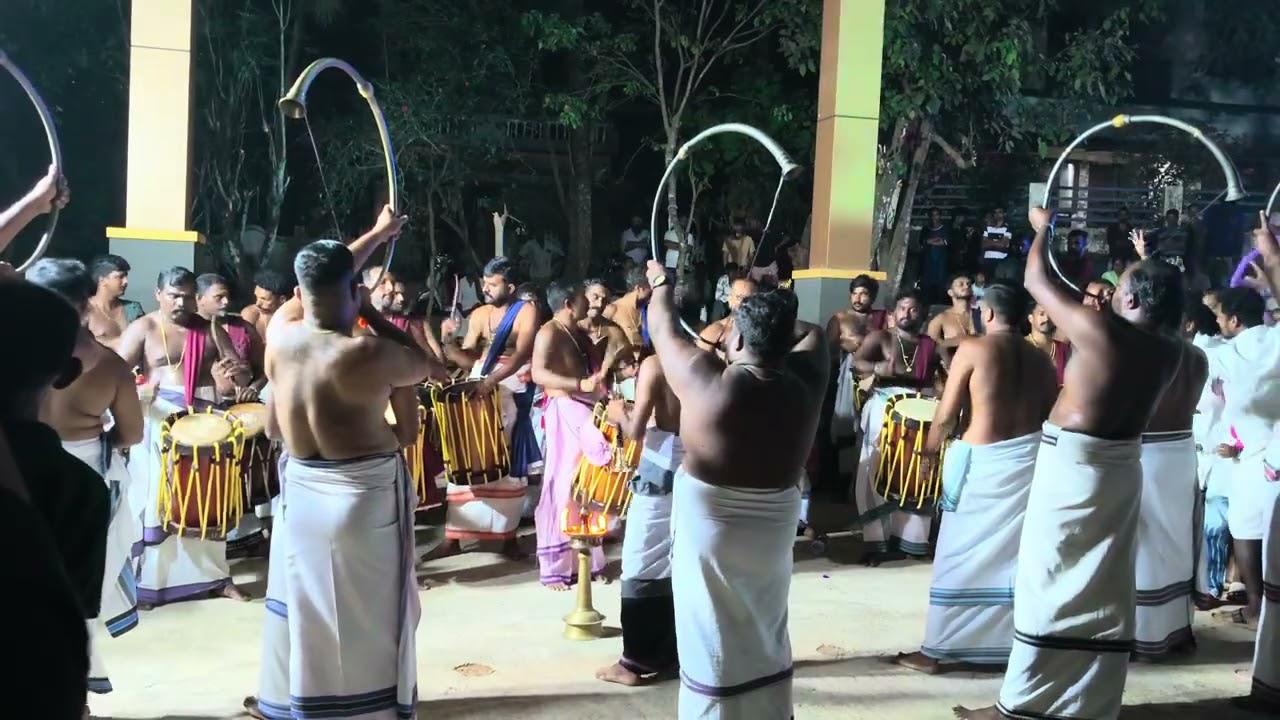പള്ളിപ്പുറം വൈശാഖൻ്റെയും ടീംൻ്റെയും മേളം 