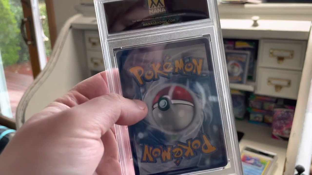 NEW Pokémon Card Grading Service! AI driven! Mana Grading - what did I score?!