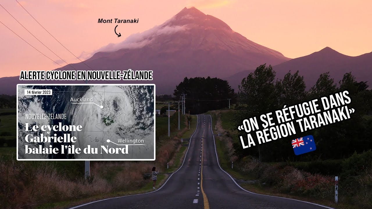 ALERTE CYCLONE EN NOUVELLE-ZÉLANDE, ON SE RÉFUGIE DANS LA RÉGION TARANAKI ! (vlog voyage)