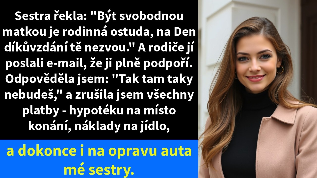 Sestra řekla: 