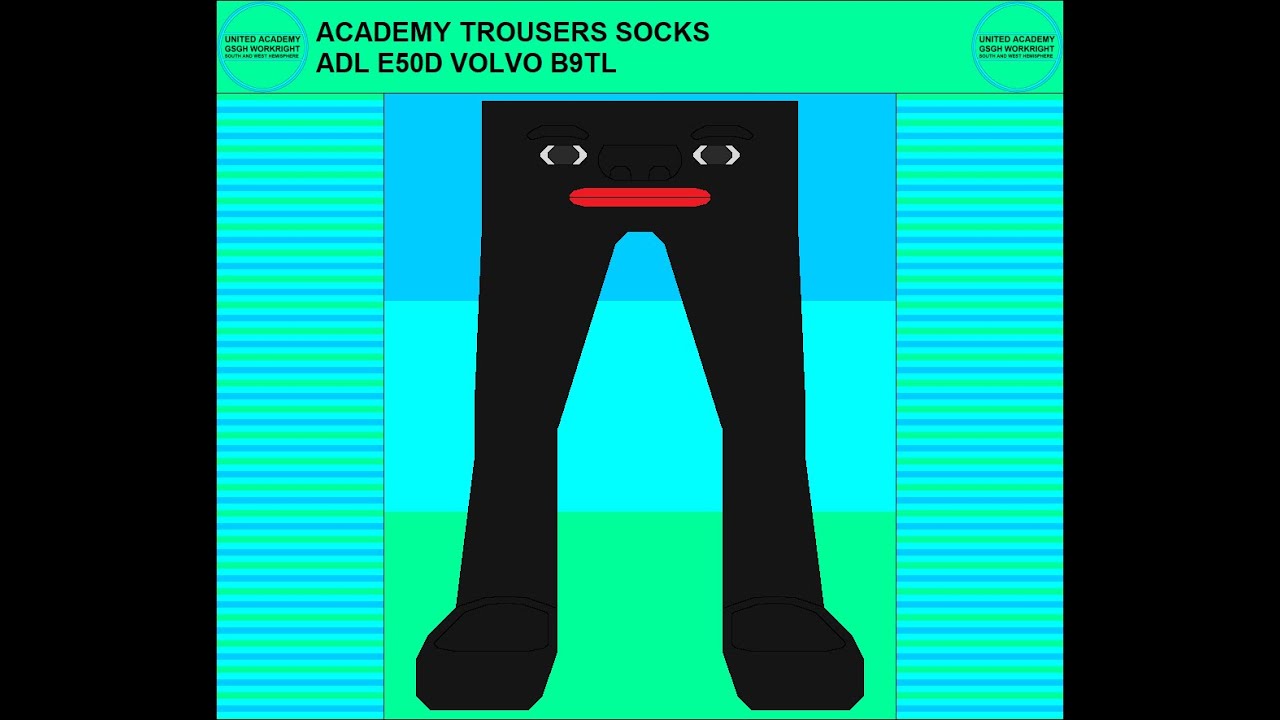 UA - Academy Trousers Socks ADL E50D Volvo B9TL (12.25.2023)