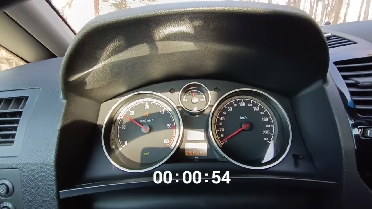 Opel Zafira B 1.9 CDTI Stage 1 Automatic Gearbox 0-100 Acceleration