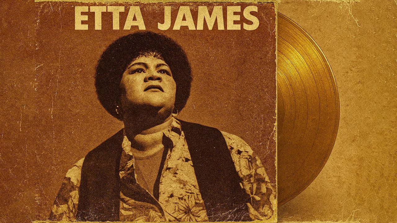 Etta James Timeless Soul • Classic Blues Recordings • Vintage Vinyl Look