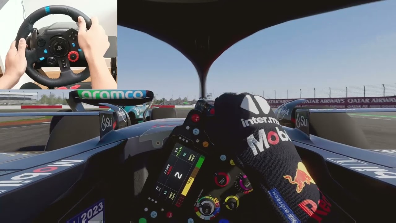Redbull-RB19 | F1 23 | British Grand Prix | Logitech G29 Gameplay | PS5