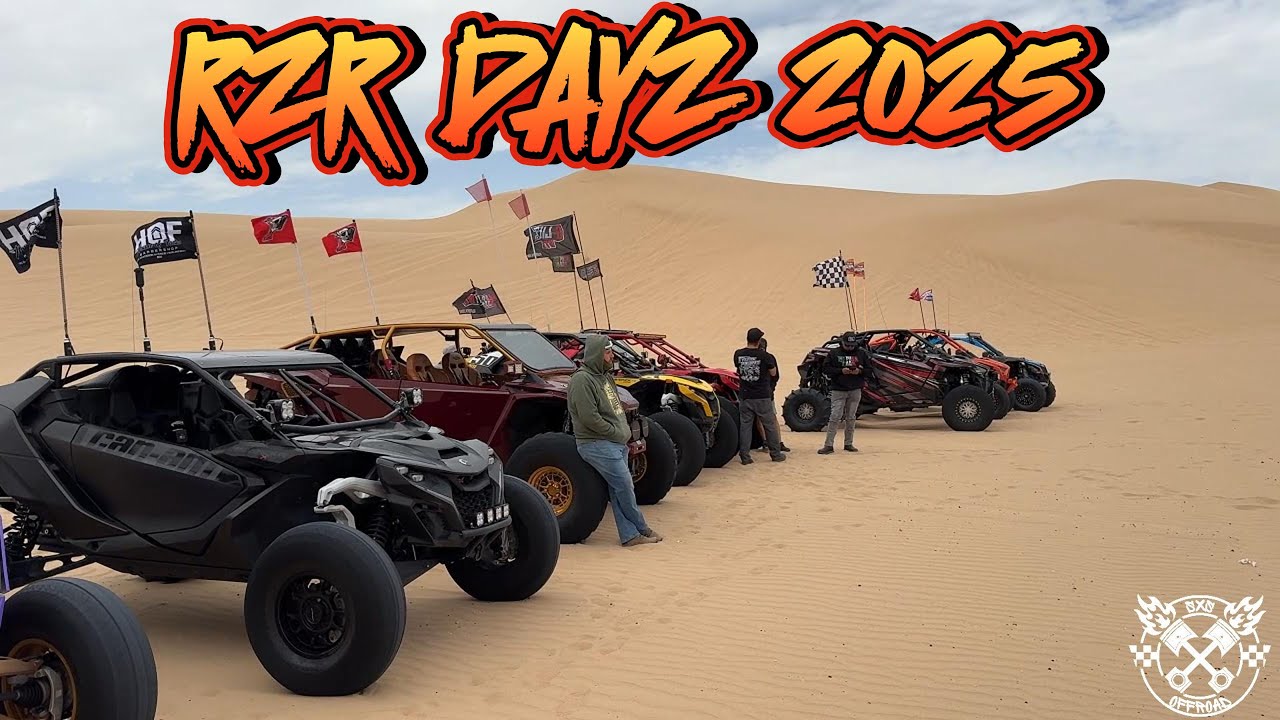 GLAMIS RZR DAYZ 2025 | Crazy Wind Ridding