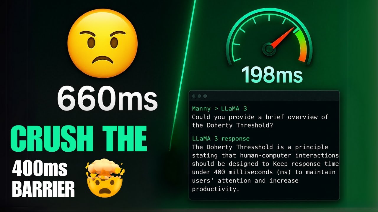⚡Blazing Fast LLaMA 3: Crush Latency with TensorRT LLM