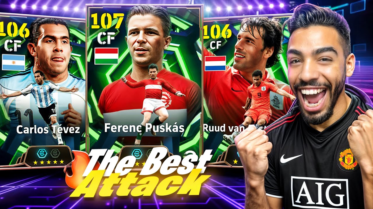 NEW PUSK&Aacute;S + T&Eacute;VEZ + VAN NISTELROOIJ 🔥 PACK OPENING + GAMEPLAY 🔥 