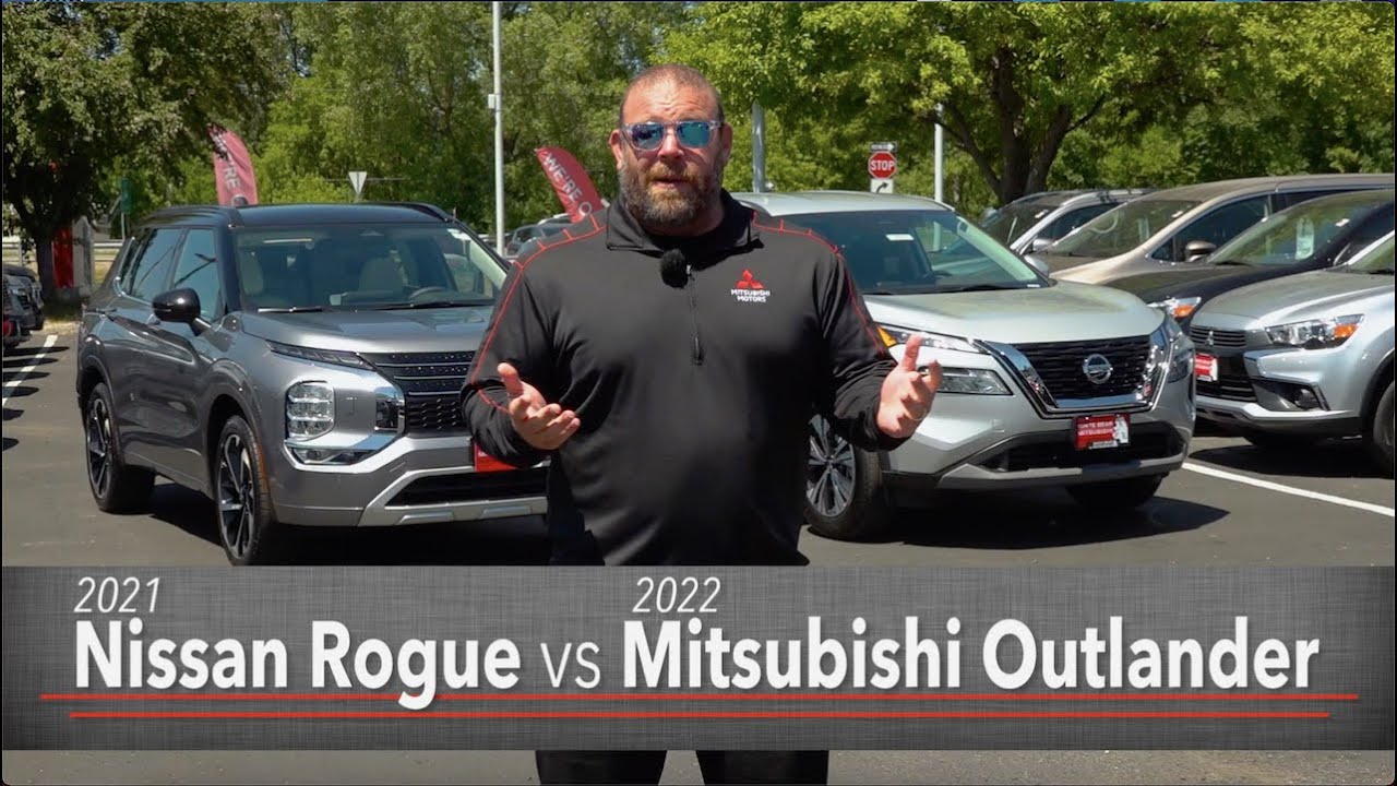 2021 Nissan Rogue vs Mitsubishi Outlander | Comparison | White Bear Mitsubishi | St Paul | Mpls | MN