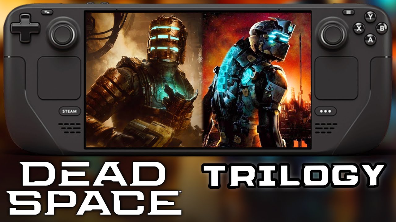 Dead Space Trilogy on LCD Steam Deck is INCREDIBLE - 2023 Remake - 1 2 3 - Best Way To Play?