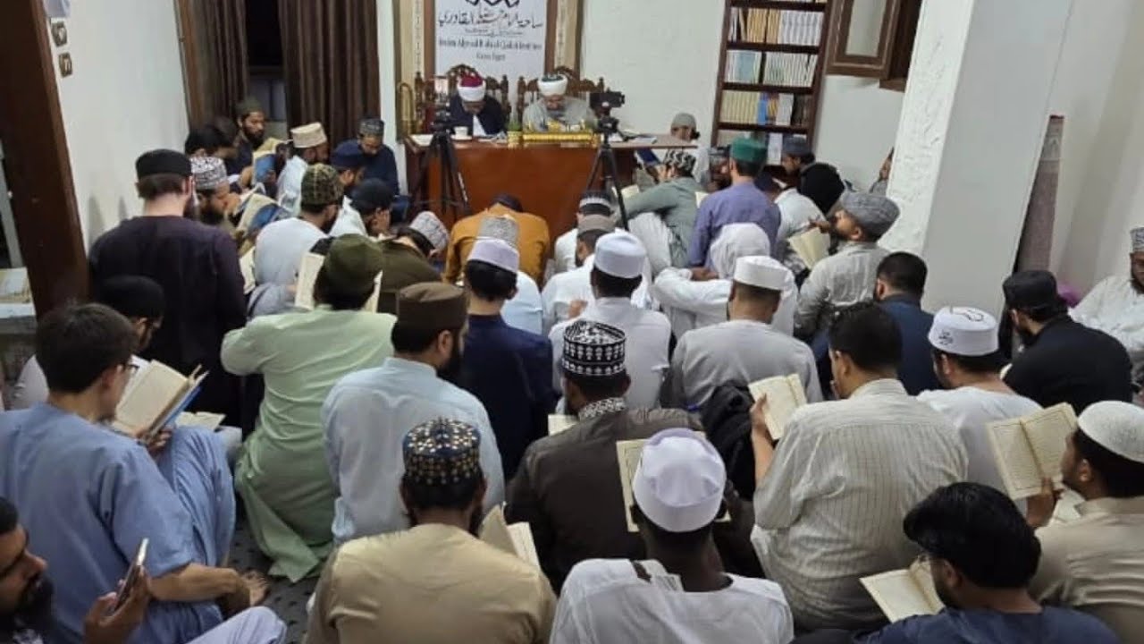 جلسة انشاد بذكرى ولادة الباز الاشهب