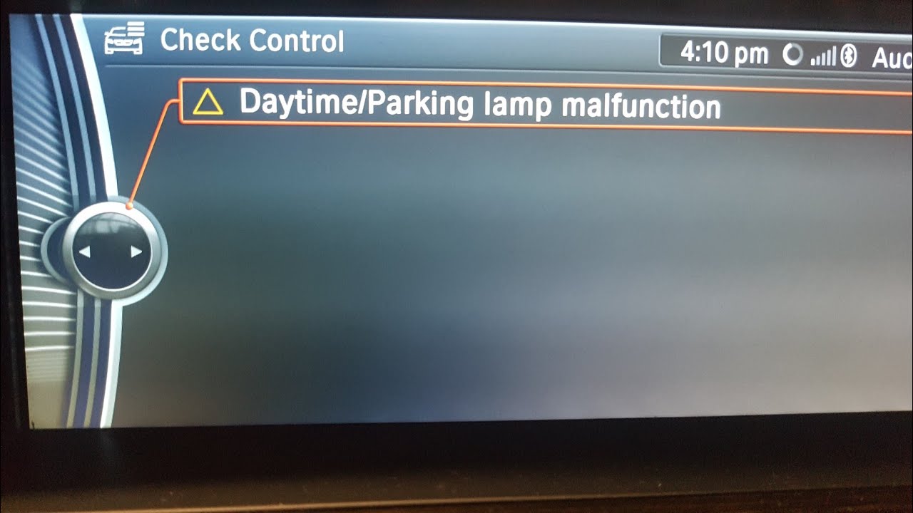 Here's How To Fix BMW Daytime/Parking Lamp Malfunction|BMW F-Series