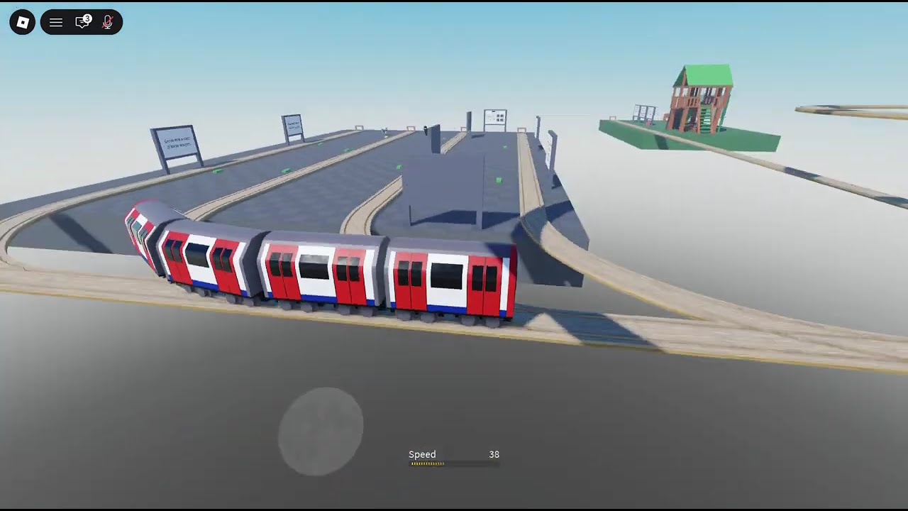 Roblox: Drive a train to the end,secret subway train (Door behind spawn)