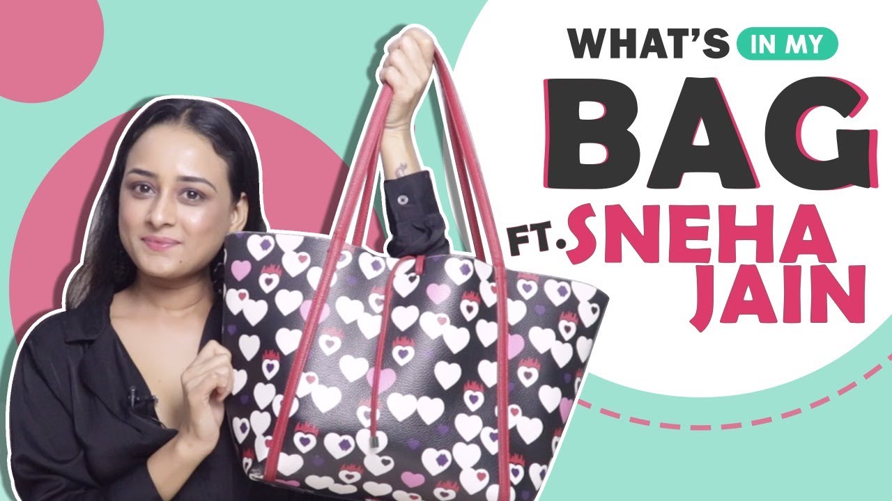 What’s In My Bag Ft. Sneha Jain | Bag Secrets Revealed | Saathiya 2