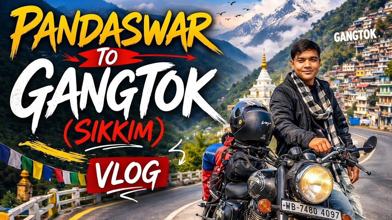 Pandaswar to sikkim vlog| Train Travel | पांडास्वर से सिक्किम  ट्रेन यात्रा | #Gangtok_vlog  🚉