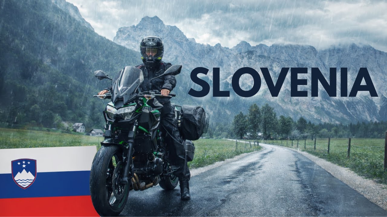 Motorcycle trip from Croatia to Slovenia, Austria || KAWASAKI Z650