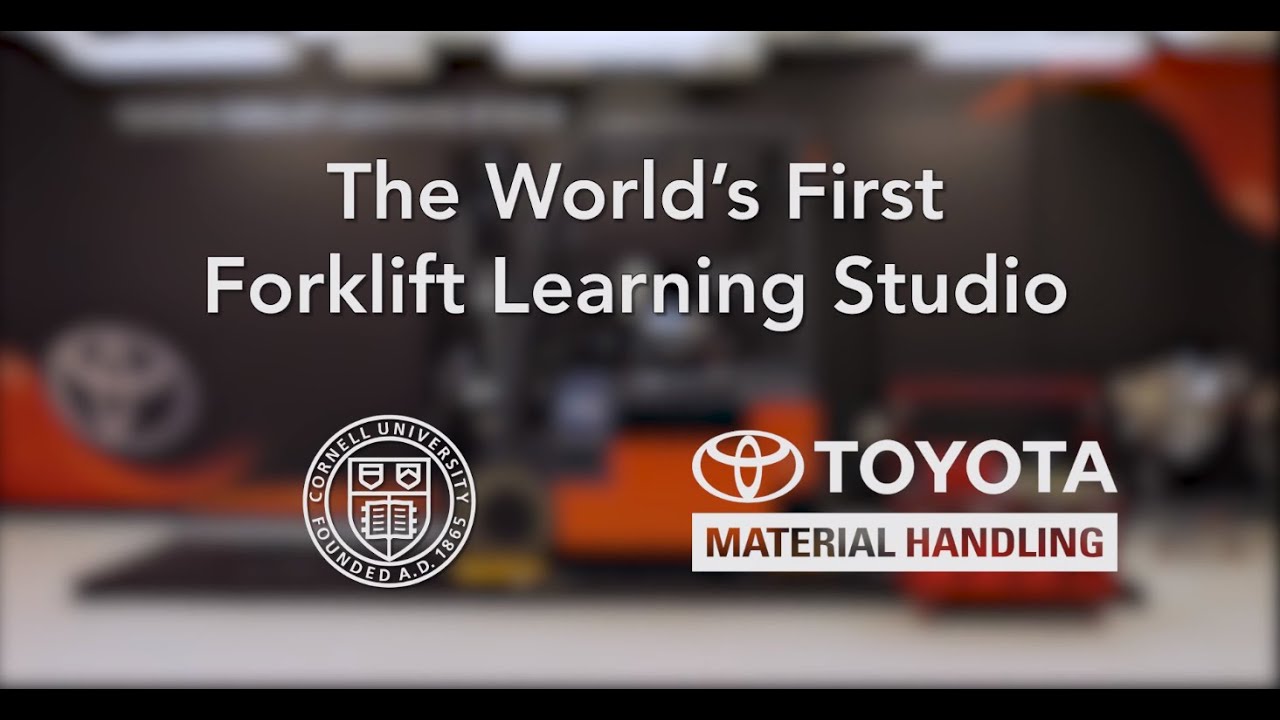 Toyota Forklift Learning Studio at Cornell: Exploring Career Opportunities in Material Handling