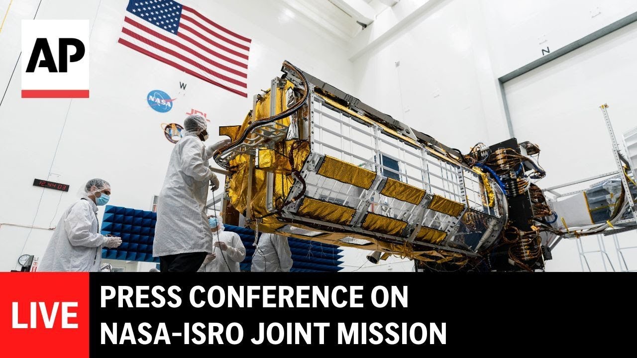 LIVE: Press conference on NASA-ISRO joint mission